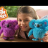 Джигли Петс Игрушка Коала голубая интерактивная, ходит Jiggly Pets
