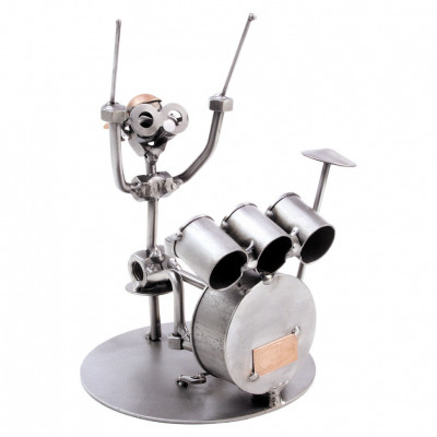 Фигурка из металла Барабанщик, высота 185 см (B)