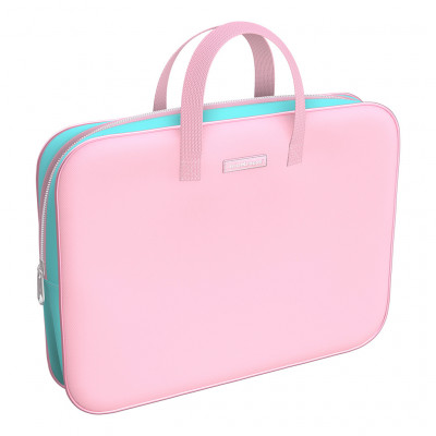 Папка текстильная на молнии ErichKrause® с ручками Rose, A4+