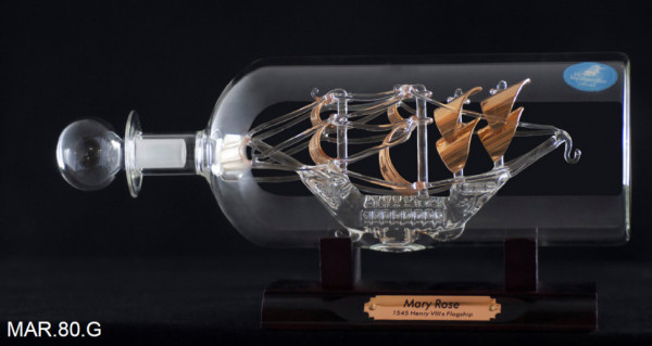 Корабль в бутылке Мари Роз