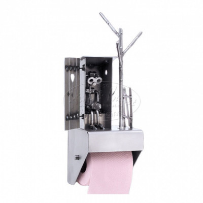 Туалет деревенский, подставка для туалетной бумаги (P)