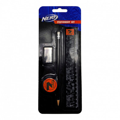 Канцелярский набор из 4 принадлежностей NERF