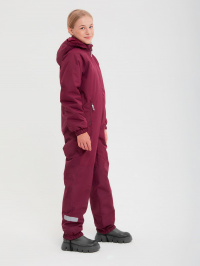 Детский комбинезон BJÖRKA, цвет бордовый