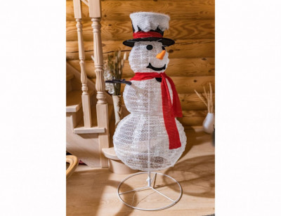 Светящаяся фигура Снеговичок - Мистер праздник,90 см,Peha Magic