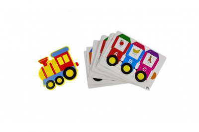 Развивающая игра "Поезд-алфавит"