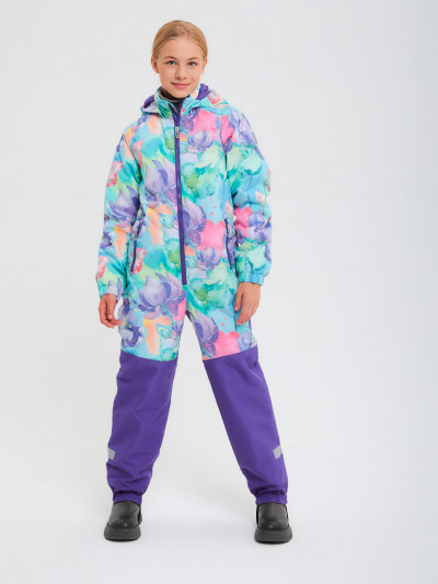 Детский комбинезон BJÖRKA, цветочный принт