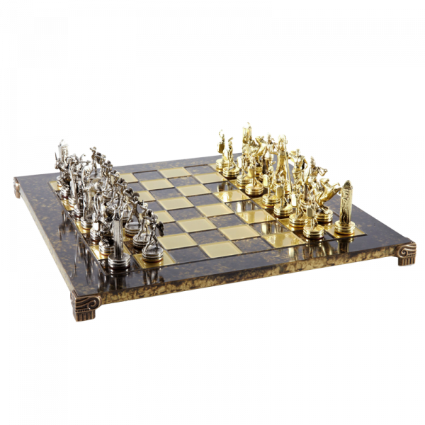 Шахматный набор Троянская война, размер 36x36x3, высота 6.5 см