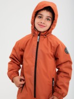 Детский непромокаемый демисезонный комбинезон Björka, цвет оранжевый