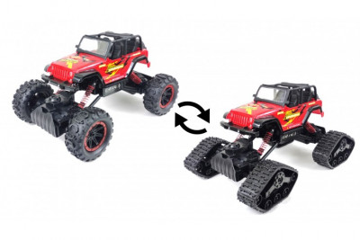 Радиоуправляемый Внедорожник на пульте управления 2 в 1 (Колеса и гусеницы)