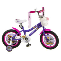 Детский велосипед хардтейл 14" Щенячий патруль SKYE фиолетовый/розовый ВН14209