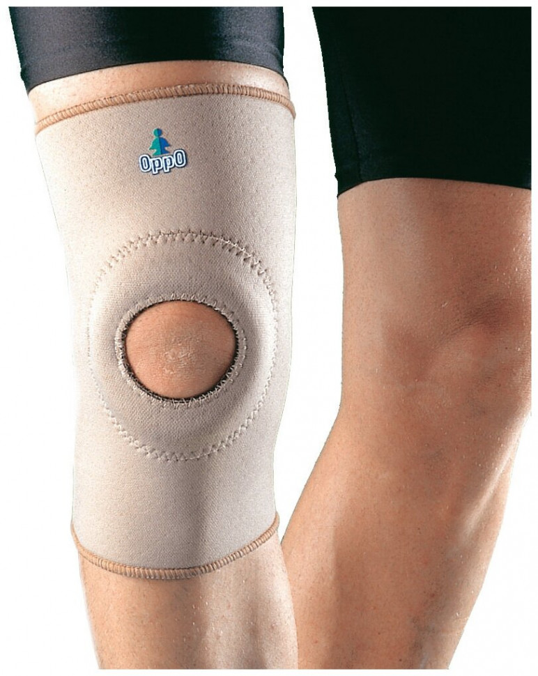 Бандаж на коленный сустав (наколенник) для снижения нагрузки