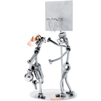 Фигурка из металла Баскетболисты, высота 25 см (C)