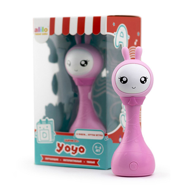 Музыкальная игрушка Зайка alilo R1+ Yoyo розовый купить в интернет ...