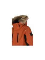 Детская утепленная куртка Lindberg оранжевого цвета, размер 100 см