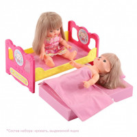 Кровать с ящиком для куклы Мелл