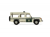 Сборная деревянная модель автомобиля Land Rover Полиция