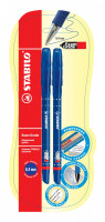 Шариковая ручка Stabilo Exam Grade 588, цвет чернил синий, 1 шт в блистере