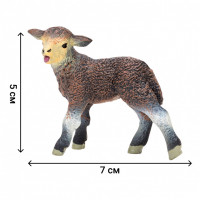 Набор фигурок животных cерии "На ферме": Ферма игрушка, корова, овцы, петух, жеребенок, фермеры, инвентарь - 21 предмет