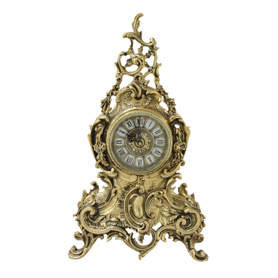 Часы "Луи XIV" каминные бронзовые