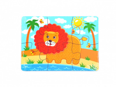 Пазл Лев 6 элементов