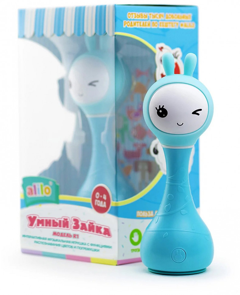 Игрушка alilo Умный зайка R1 +Yoyo синий