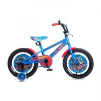 Детский хардтейл велосипед 16" Hot Wheel синий/красный ВНМ16139