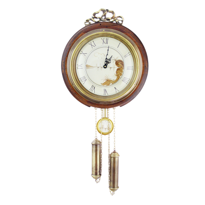 Часы настенные с маятником, размер D=35 см