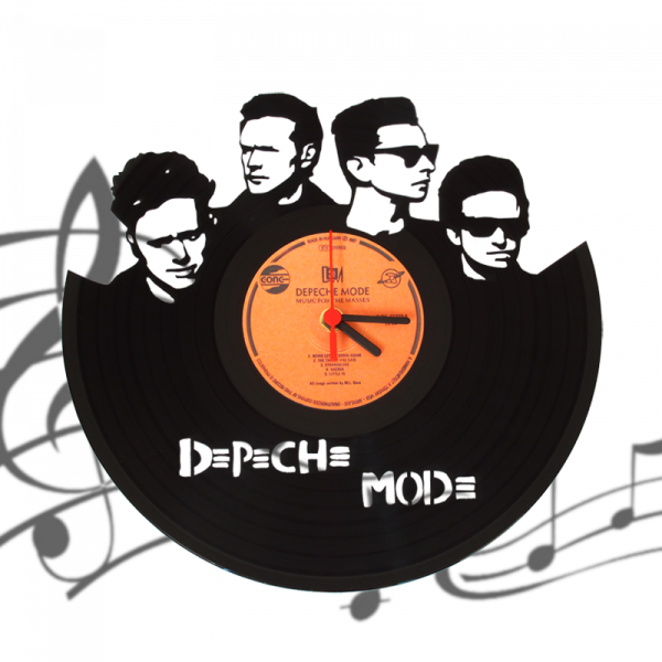 Часы виниловая грампластинка  "Depeche Mode"