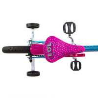 Детский велосипед хардтейл 16" LOL голубой/розовый ВН16165