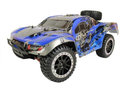 Радиоуправляемый шорт-корс Remo Hobby EX3 Brushless UPGRADE (синий) 4WD 2.4G ...