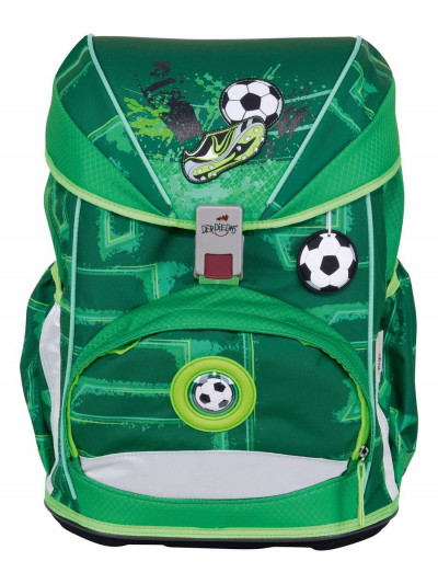 Ранец школьный DerDieDas ErgoFlex "Футбол на траве" 800 г, с наполн...