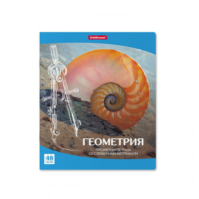 Тетрадь общая ученическая ErichKrause® Перспектива, Геометрия, 48 листов, клетка