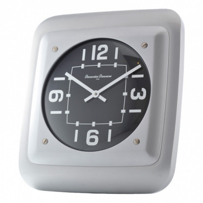 Часы настенные, 34*39 см, черные