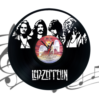 Часы виниловая грампластинка  "Led Zeppelin"