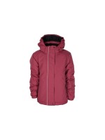Детская утепленная куртка Lindberg темно-розового цвета, размер 120 см