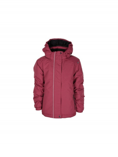 Утеплённая куртка Lindberg с капюшоном, цвет темно-розовый