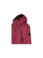 Детская утепленная куртка Lindberg темно-розового цвета, размер 120 см