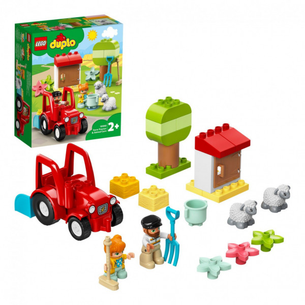 Детский конструктор Lego Duplo "Фермерский трактор и животные"