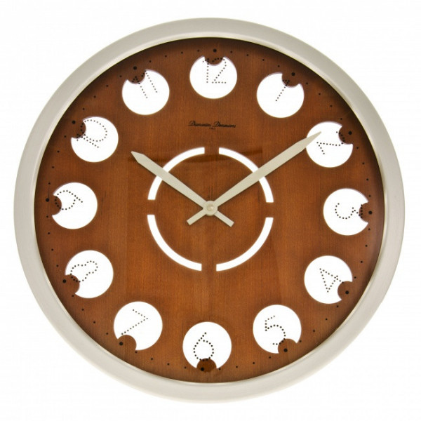 Часы настенные, вишня, диаметр циферблата 35 см