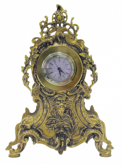 Часы антикварные каминные Лавр
