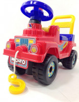 Детская машина-каталка от 1 года Джип 4х4 №2 (красный)