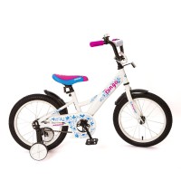 Детский велосипед хардтейл 16" Navigator BINGO белый/розовый ВН16151