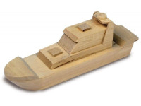 Сборная деревянная модель лодки PATROL BOAT