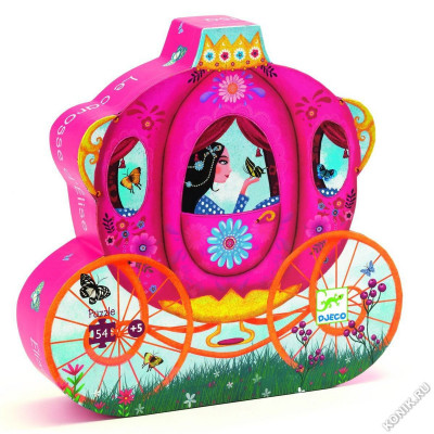 Пазл Djeco «Карета Элизы», 54 эл.