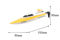 Катер на радиоуправлении High Speed Boat (2.4G, 35 см, до 20 км/ч)