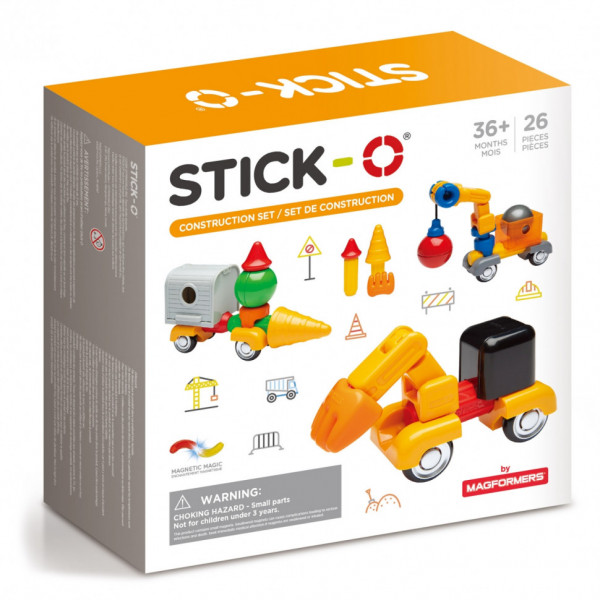 Конструктор STICK-O Construction Set 26 дет. 902004