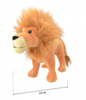 Мягкая игрушка Лев, 25 см