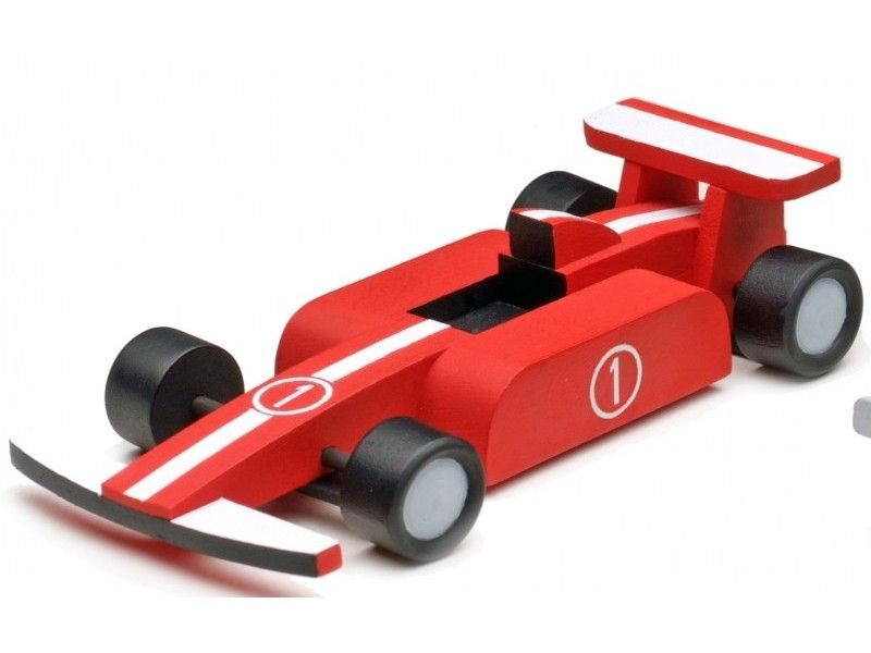 Сборная деревянная модель автомобиля FORMULA RACER