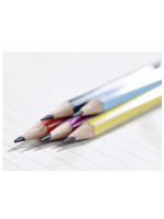 Карандаш чернографитный Stabilo Pencil 160 мягкий Hb, корпус ассорти, 3 шт в блистере