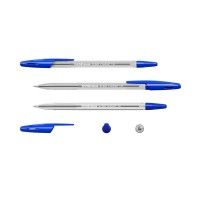 Ручка шариковая ErichKrause® R-301 Classic Stick 1.0, цвет чернил синий (в пакете по 4 шт.)
